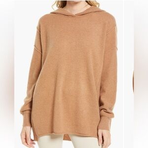 Free People Cashmere Hoodie Sweater